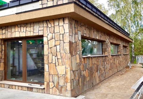 Плитняк кора дерева для фасада купить в Самаре