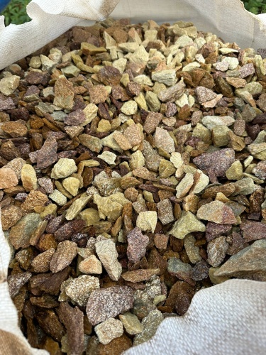 Златолит персиковый декоративная каменная крошка купить в Самаре