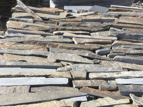 Горбушка златолит мультиколор для облицовки купить в Самаре