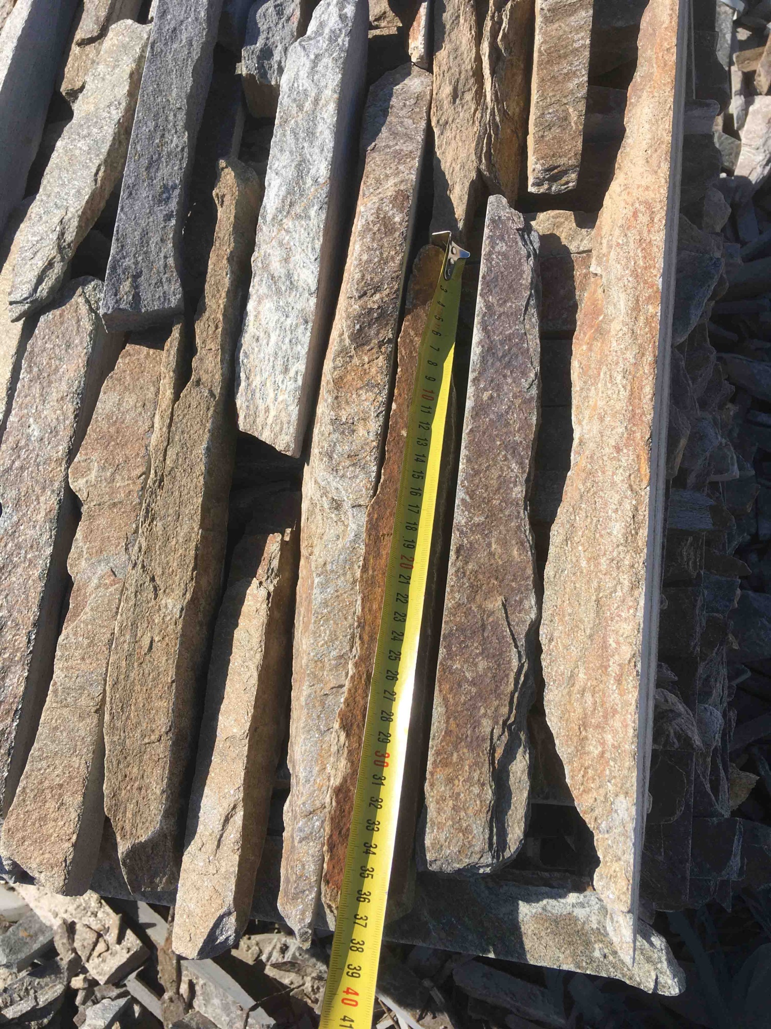 Горбушка златолит мультиколор для облицовки купить в Самаре