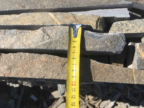 Горбушка златолит мультиколор для облицовки купить в Самаре