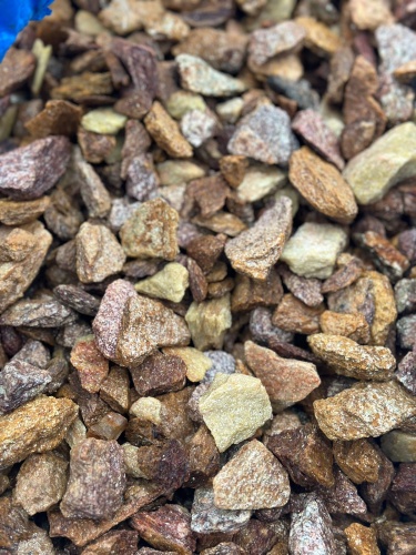 Златолит персиковый декоративная каменная крошка купить в Самаре