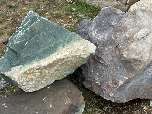 Камни для ландшафтного дизайна зелёные 10-60 килограмм купить в Самаре