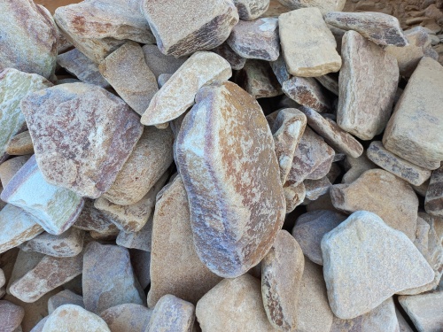 Златолит жёлтый, жёлто-зелёный глыбки и валуны для ланшафтного дизайна купить в Самаре