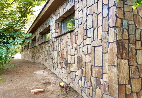 Плитняк кора дерева для цоколя, отмостки купить в Самаре