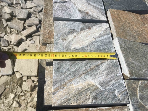 Плитка пилёная златолит Уральский для фасада купить в Самаре