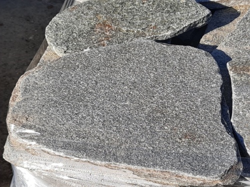 Златолит серебристый галтованный для лестниц купить в Самаре