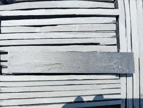 Плитка чёрная из натурального камня фасадная 30 см * 5 см, толщина 7 мм -30 мм купить в Самаре